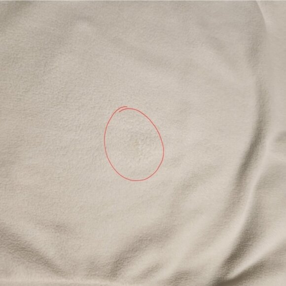 Columbia White Glacial Half Zip Fleece Size Small - Picture 6 of 7